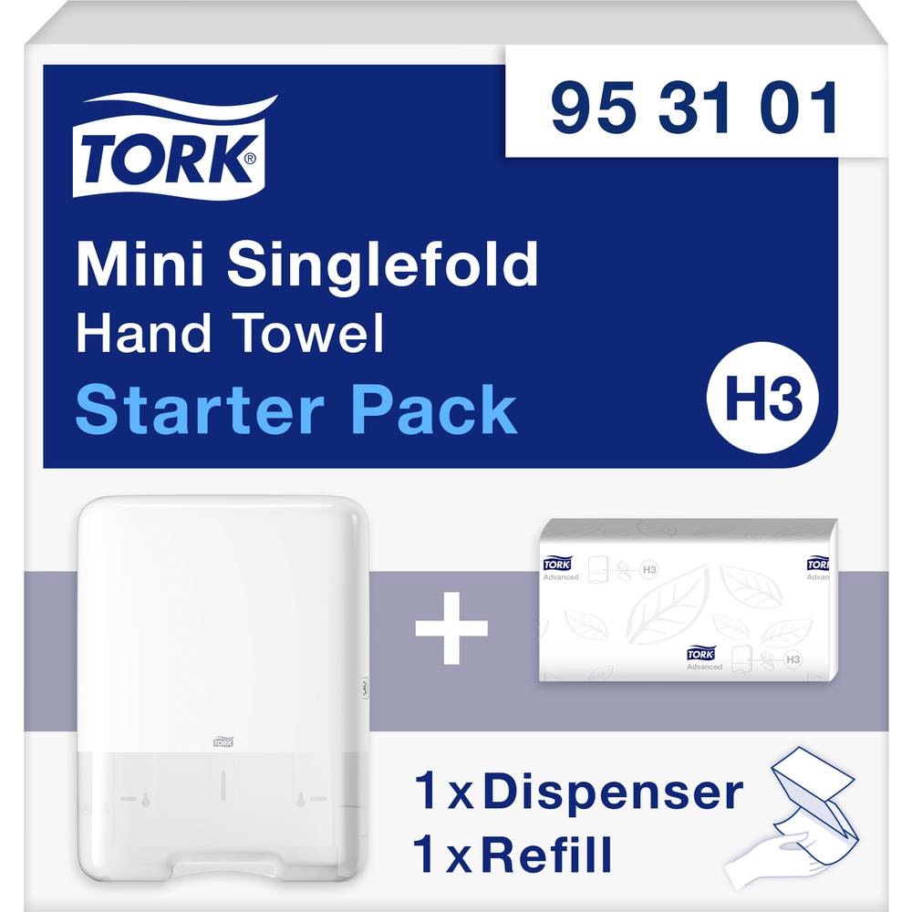 Tork 953101 houder handdoeken & toiletpapier Dispenser voor papieren handdoeken (vel) Wit