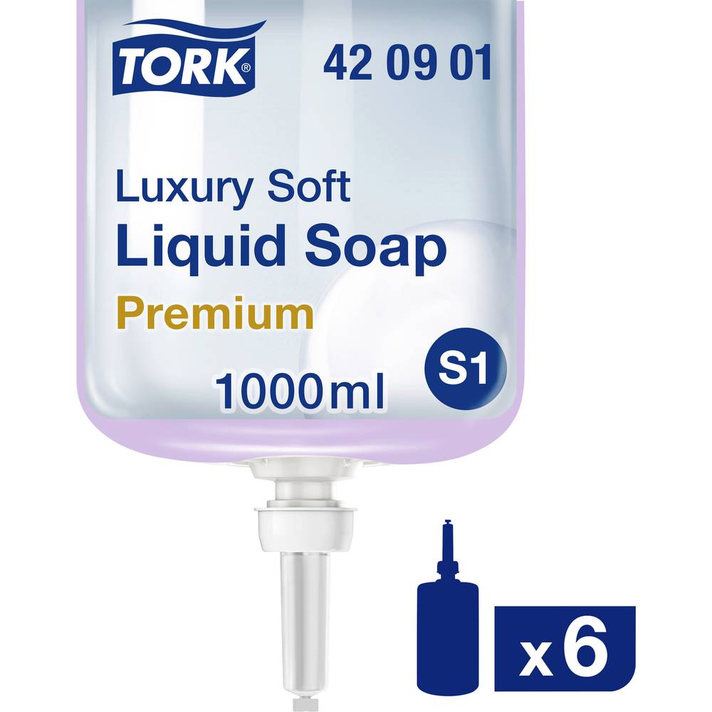 TORK Luxury Soft 420901 Vloeibare zeep 1 l 6 stuk(s)