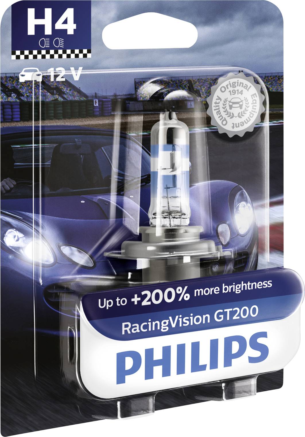 Philips 12342RGTB1 Halogeenlamp RacingVision H4 60/55 W 12 V-6