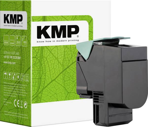 KMP Toner vervangt Lexmark 71B0020 Compatibel  Cyaan 2300 bladzijden L-T110C 3930,0003