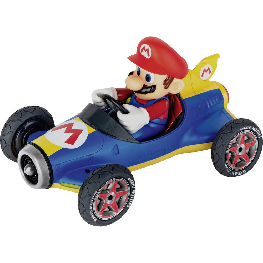 Image of Carrera RC 370181066 Mario Kart Mach 8, Mario 1:18 Automodello per principianti Elettrica Auto stradale