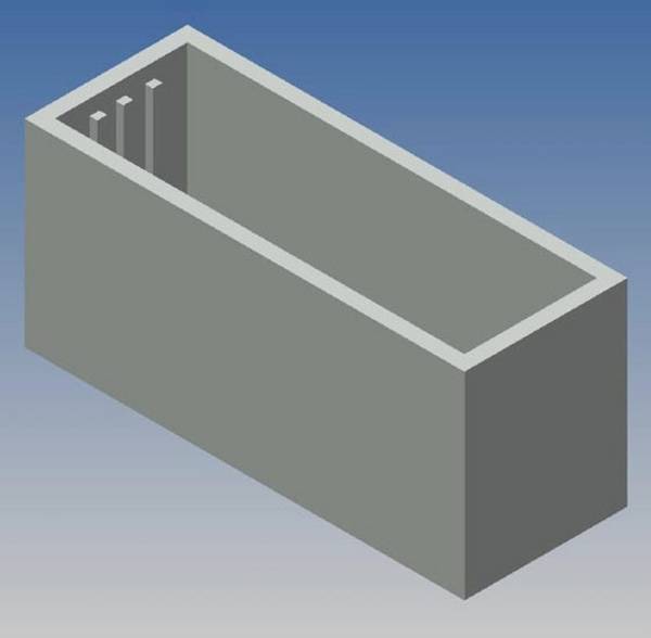 TEKO S38.8 Universele behuizing 40 x 15 x 19 ABS Donkergrijs 1 stuk(s)
