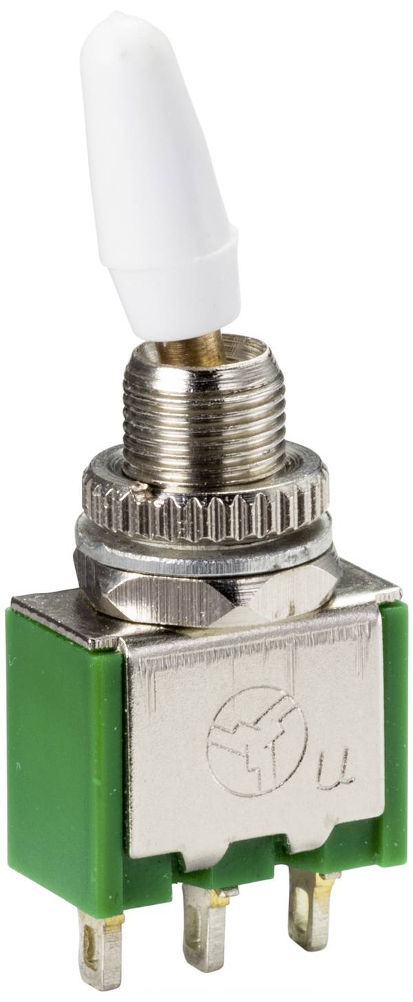 TRU COMPONENTS TC-9218544  Tuimelschakelaar 250 V/AC 2 A 1x aan/aan  Continu 1 stuk(s)