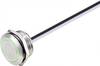 TRU COMPONENTS TC-9219112 Druktoets 24 V/DC 50 mA 1x uit/(aan) Moment Groen IP40 1 stuk(s)