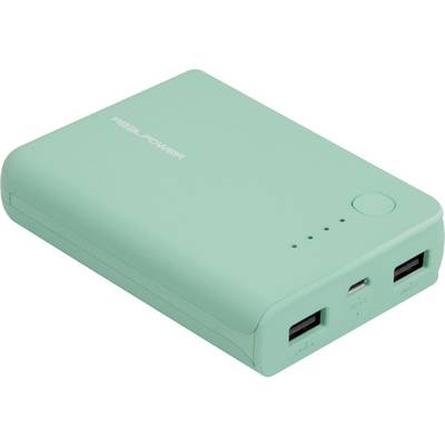 RealPower PB-10k Powerbank 10000 mAh Li-ion Opal Blue-0