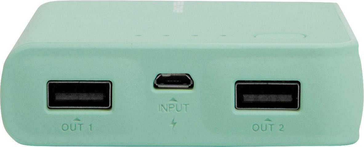RealPower PB-10k Powerbank 10000 mAh Li-ion Opal Blue-2