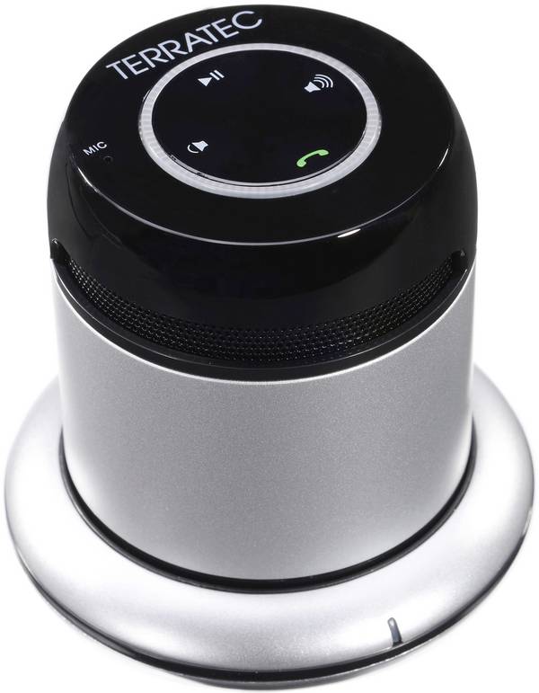 Terratec CONCERT mobile Bluetooth luidspreker  Zilver