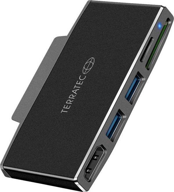 Terratec CONNECT Go1 USB-C dockingstation  Geschikt voor merk (dockingstation): Microsoft
