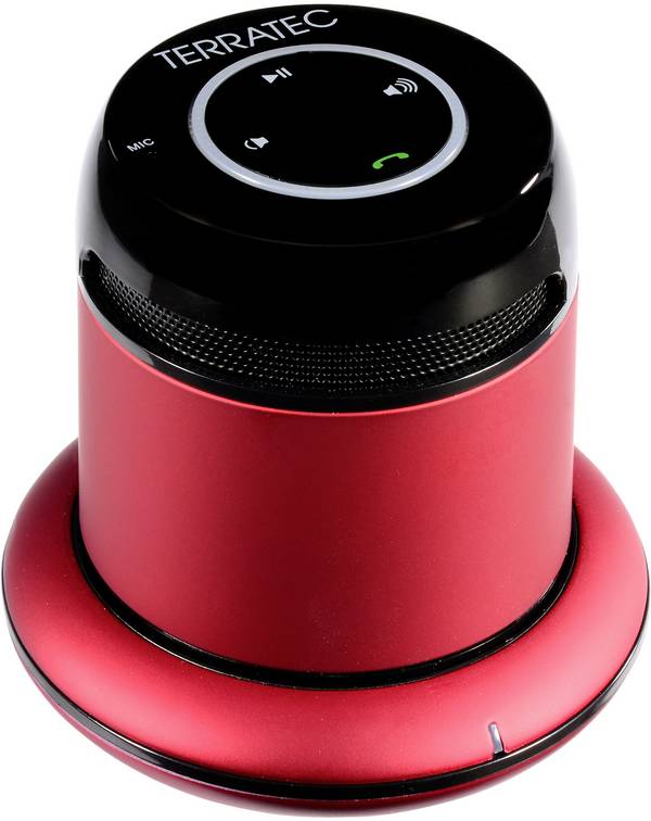 Terratec CONCERT mobile Bluetooth luidspreker  Rood