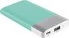 RealPower PB-4000 Powerbank 4000 mAh LiPo Blauw Statusweergave