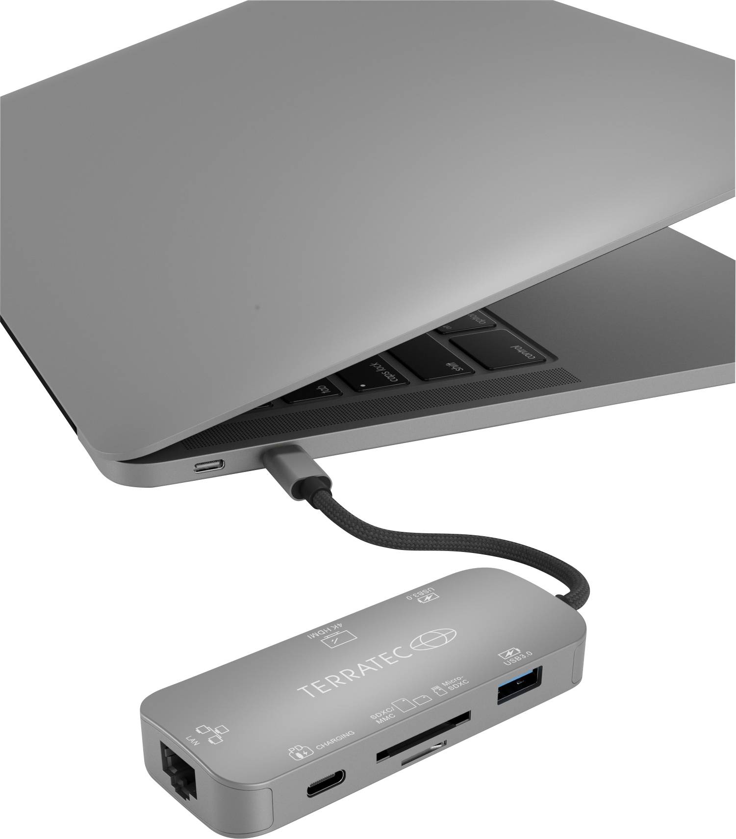 TERRATEC Adapter Connect C8 USB-C -> USB-C PD/HDMI/USB3.0/..-1