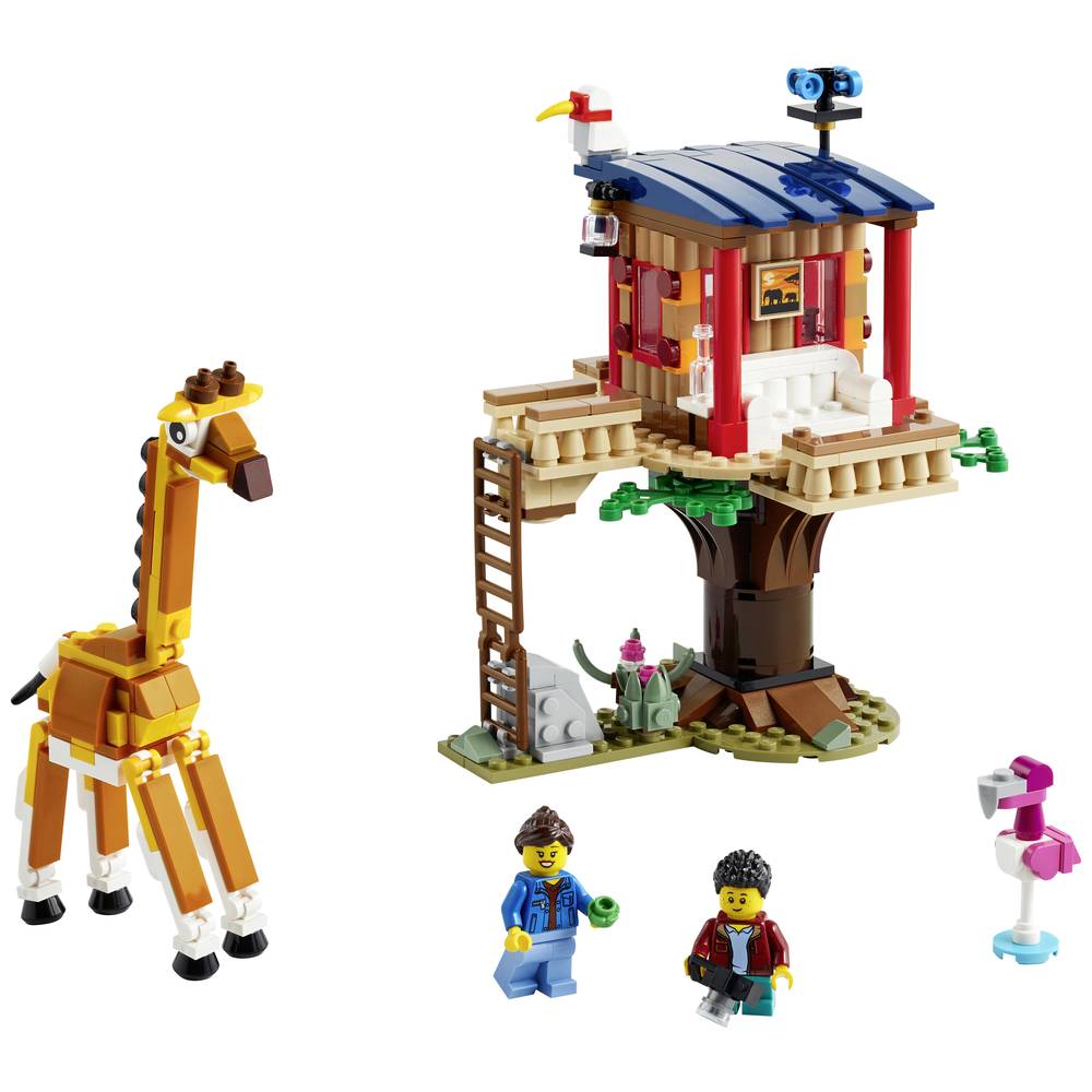 LEGO Creator 31116 safari wild life boomhut