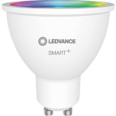 LEDVANCE SMART+ Energielabel: G (A - G) SMART+ WiFi SPOT GU10 Multicolour 50 45° 5 W/2700K GU10  GU10  RGBW