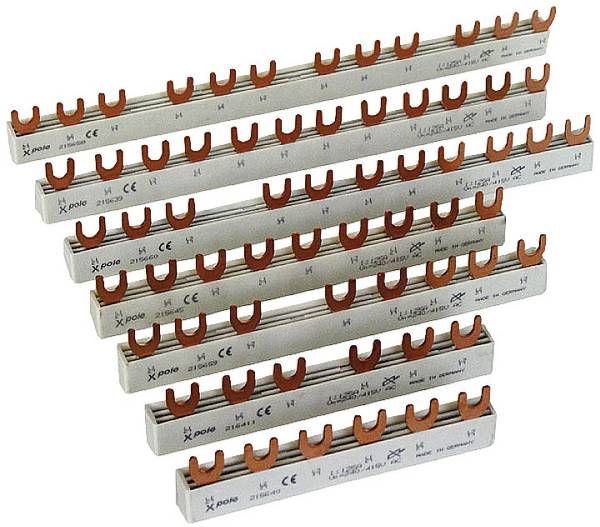 Eaton 215644 Phase busbar Meerdere kleuren 10 mm² 63 A 500 V 1 stuk(s)