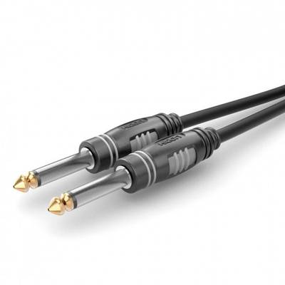 Sommer Cable HBA-6M-0150 Jackplug Audio Aansluitkabel [1x Jackplug male 6,3 mm (mono) - 1x Jackplug male 6,3 mm (mono)] 