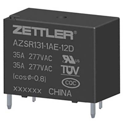Zettler Electronics Zettler electronics Printrelais 12 V/DC 35 A 1x NO 1 stuk(s) 