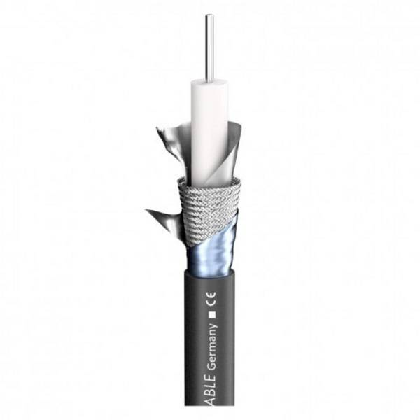 Sommer Cable 600-0131 Videokabel   Zwart per meter