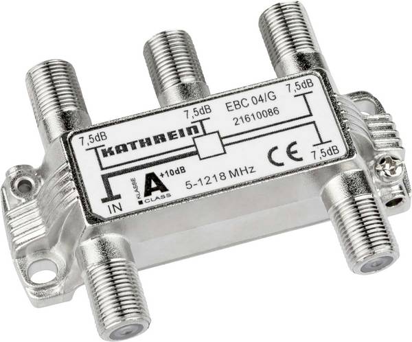 Kathrein EBC 04/G Kabel-TV verdeler 4-voudig 5 - 1218 MHz