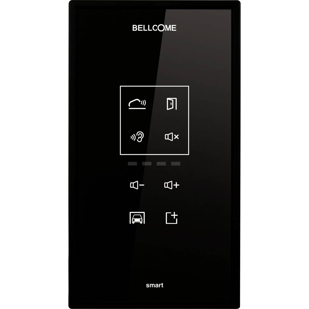 Bellcome Smart+ Audio Binnenunit voor Video-deurintercom Kabelgebonden 1 stuks Zwart