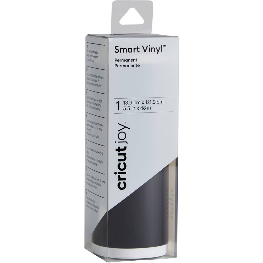 Cricut Joy Smart Vinyl | permanent | zwart | 14x122cm
