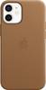 Leather Backcover MagSafe Apple iPhone 12 Mini - Saddle Brown