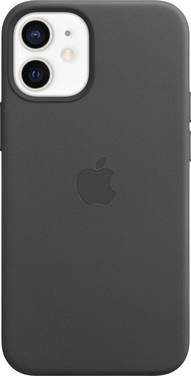 Leather Backcover MagSafe Apple iPhone 12 Mini - Black