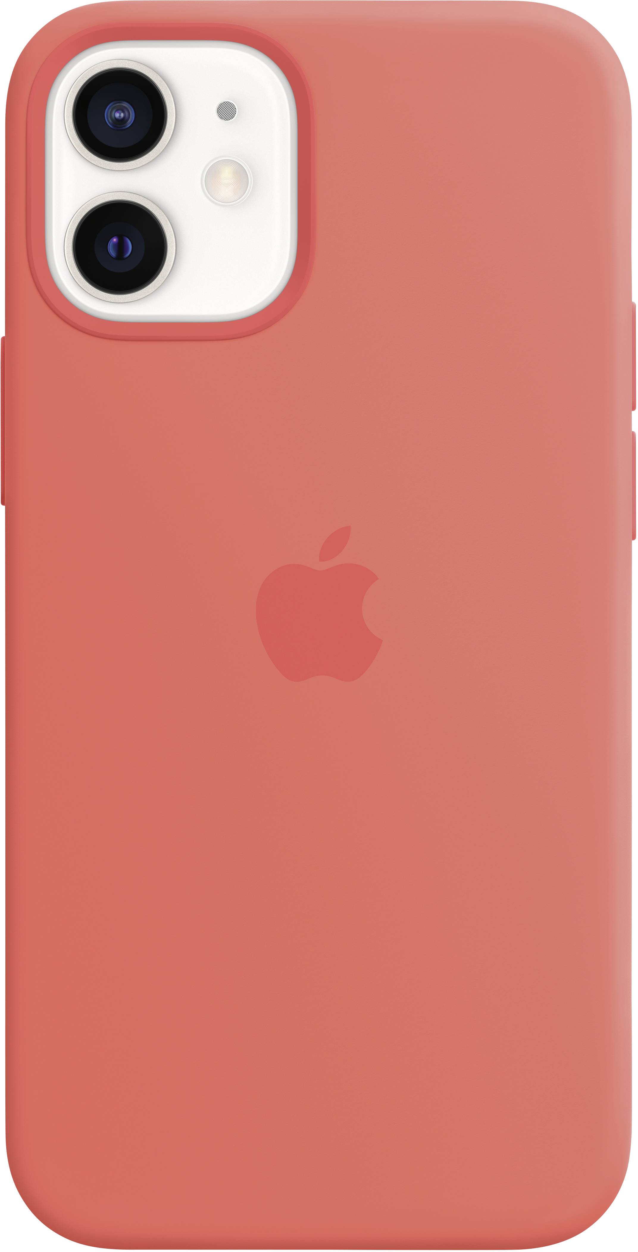 Apple iPhone 12 Mini Silicone Case met Magsafe - Pink Citrus