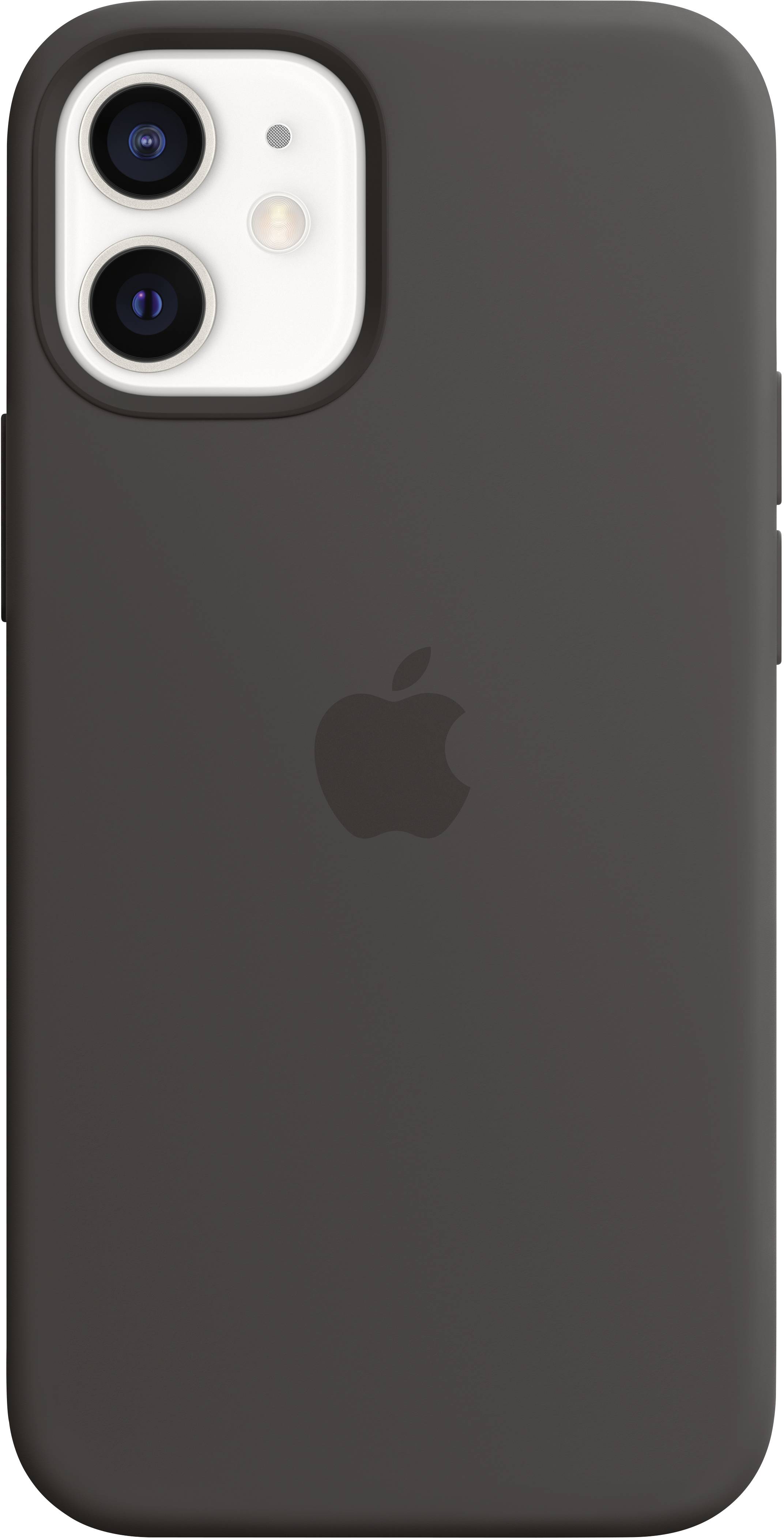 Silicone Backcover MagSafe Apple iPhone 12 Mini - Black