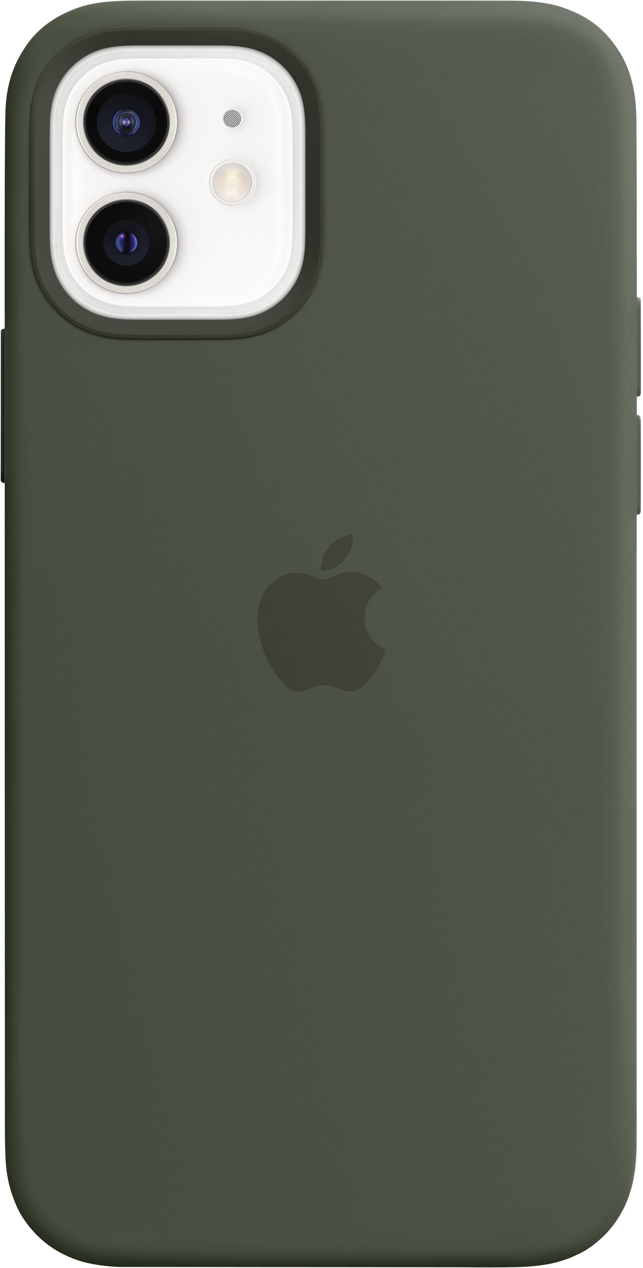 Silicone Backcover MagSafe Apple iPhone 12 (Pro) - Cypress Green-0