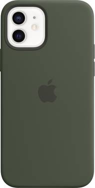 Silicone Backcover MagSafe Apple iPhone 12 (Pro) - Cypress Green