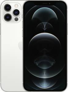 Conrad Apple iPhone 12 Pro Zilver 128 GB 6.1 inch (15.5 cm) Dual-SIM iOS 14 12 Mpix aanbieding