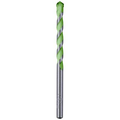 Groene en zilveren spiraalboortjes met een gladde metalen oppervlakte. Voornamelijk geschikt voor precies boren in hout of metaal.