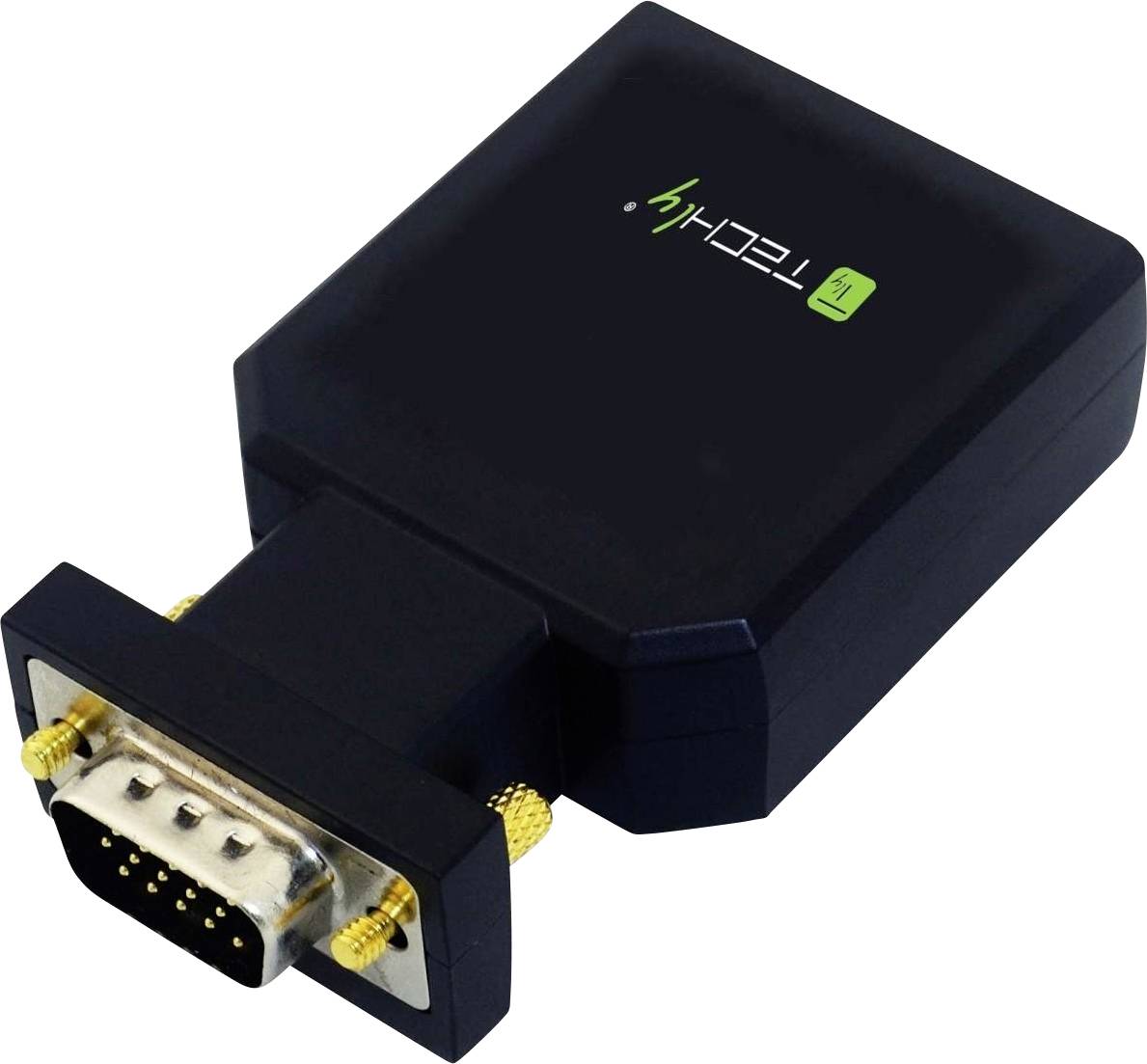 TECHly AV Converter IDATA-VGA-HDMINI [HDMI, Jackplug - VGA] 1920 x 1200 Pixel, 1680 x 1050 Pixel, 1440 x 900 Pixel, 1366-1