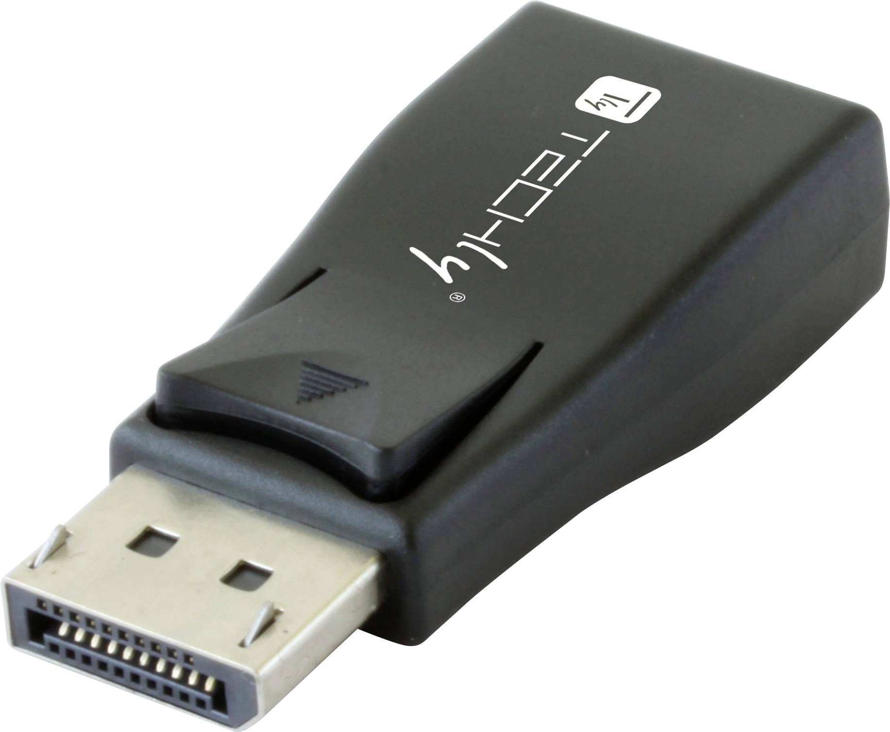 TECHly IADAP-DSP-230T DisplayPort / VGA Adapter [1x DisplayPort stekker - 1x VGA-bus] Zwart 0 mm-0