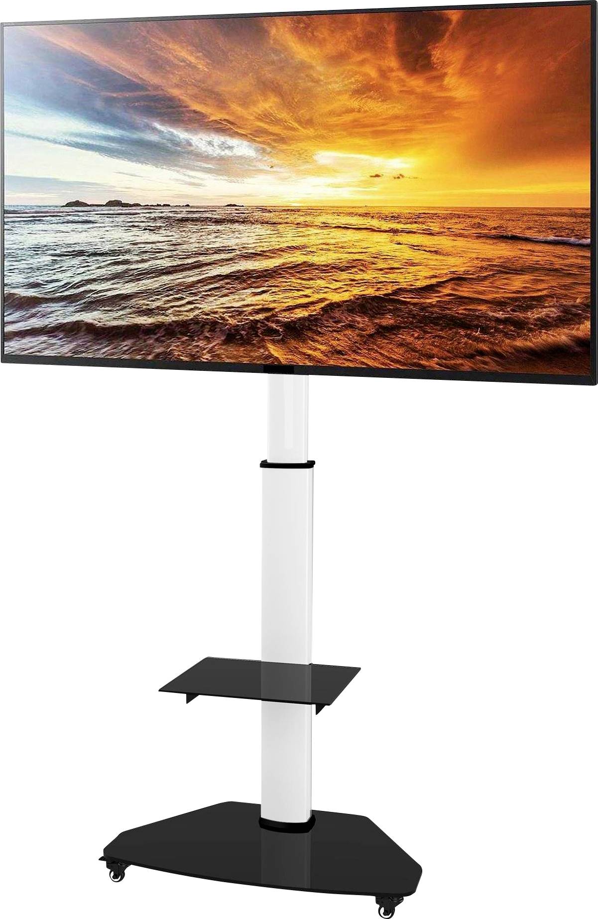 TECHly ICA-TR3WH TV-wagen 94,0 cm (37") - 177,8 cm (70") In hoogte verstelbaar, Roteerbaar Voor staande montage-2