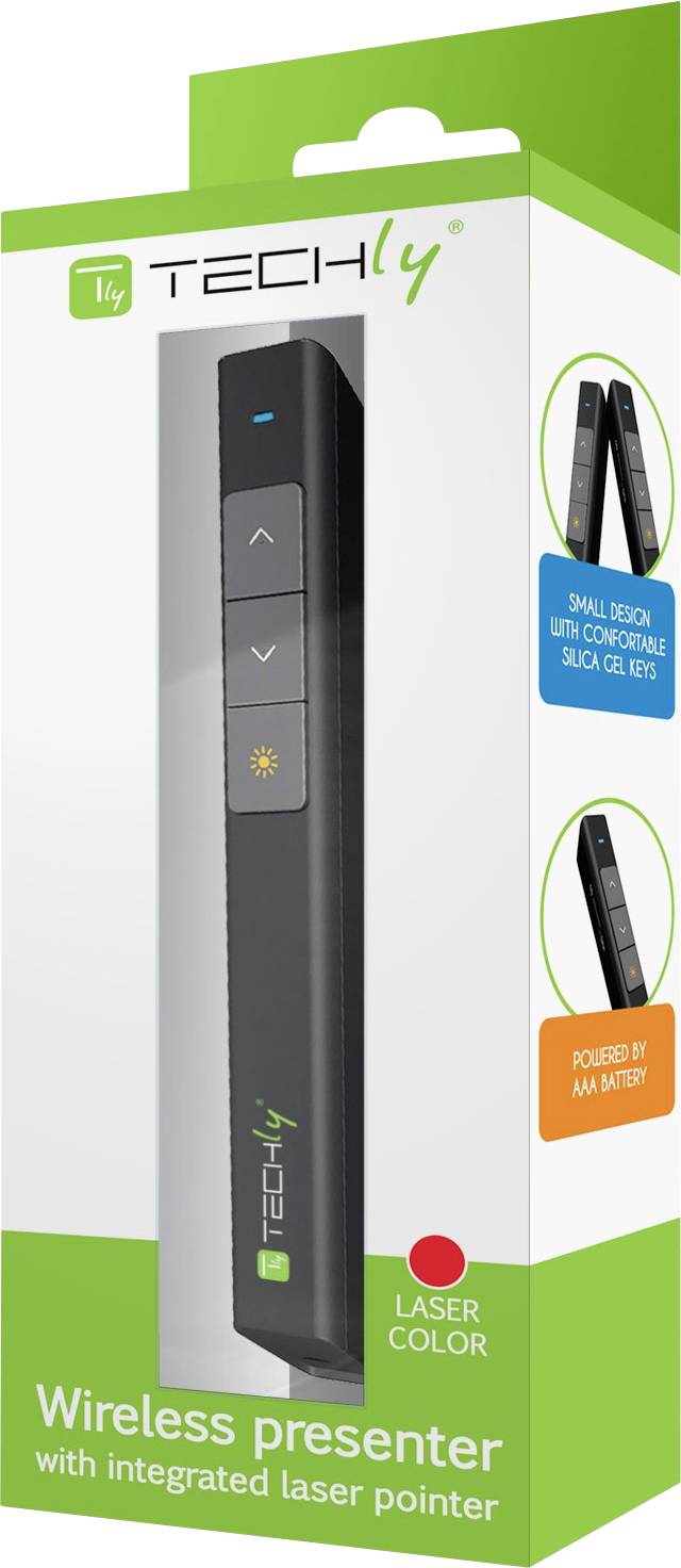 TECHly ITC-LASER26 Radiografische presenter Kabelgebonden Incl. laserpointer-4