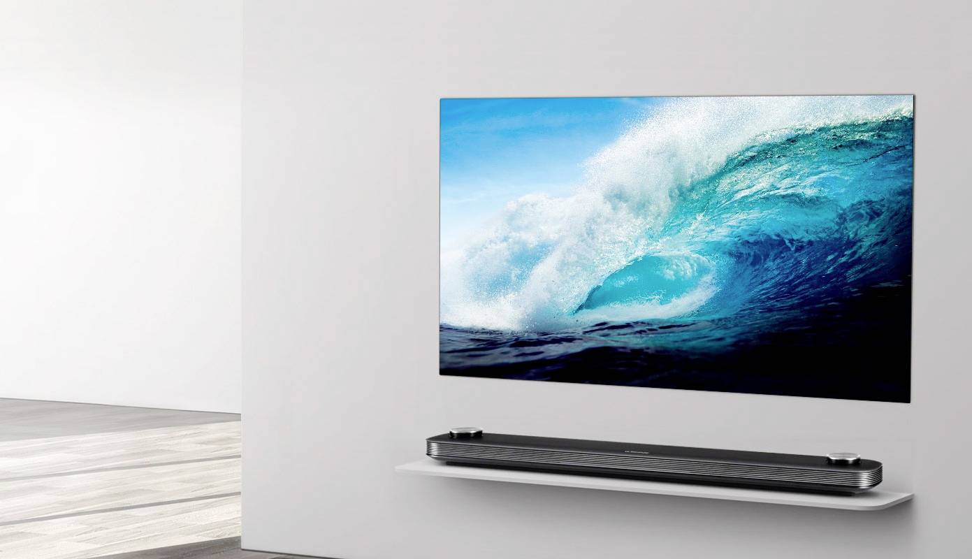 TECHly ICA-LCD-24O TV-beugel 81,3 cm (32") - 165,1 cm (65") Vast Voor curved TV's-1
