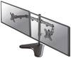 Neomounts FPMA-D550DDBLACK Monitor-tafelbeugel 25,4 cm (10") - 81,3 cm (32") Zwenkbaar, Roteerbaar, Kantelbaar, Staand, In hoogte verstelbaar Zwart