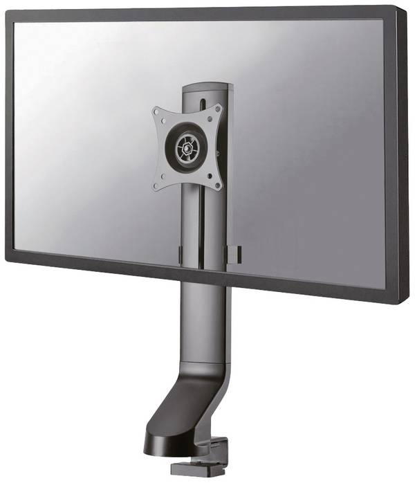 Neomounts FPMA-D860BLACK Tafelbeugel voor monitor  Aantal monteerbare displays: 1 Display(s) 25,4 cm (10") - 81,3 cm (32") Zwart Roteerbaar, Zwenkbaar, Kantelbaar, In hoogte verstelbaar