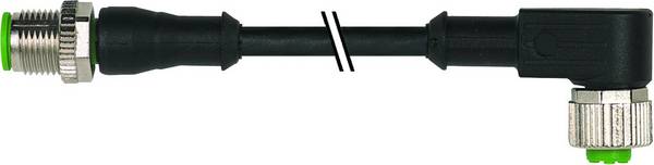 Murrelektronik 7000-40101-6330500 Sensor/actuator connector, geassembleerd M12 x 1 Aantal polen (sensoren): 3 Stekker, recht, Bus, haaks 5.00 m 1 stuk(s)