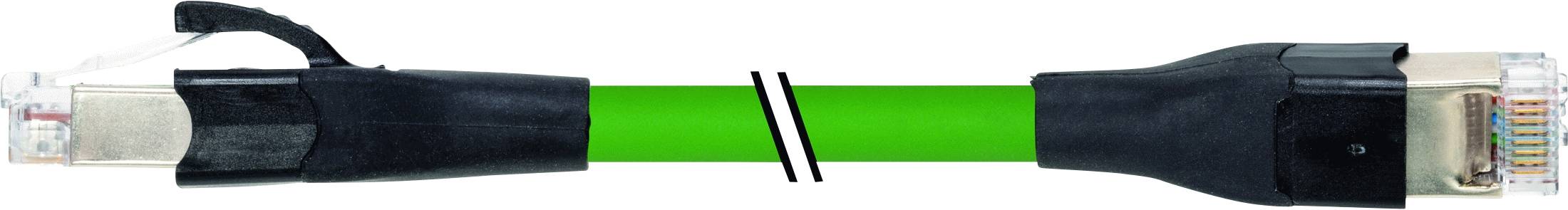 Een doorgesneden netwerkkabel op een groene achtergrond toont communicatieonderbreking of netwerkstoring.