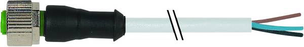 Murrelektronik 7000-12241-2351000 Sensor/actuator connector, niet geassembleerd M12 x 1 Aantal polen (sensoren): 5 Bus, recht 10.00 m 1 stuk(s)