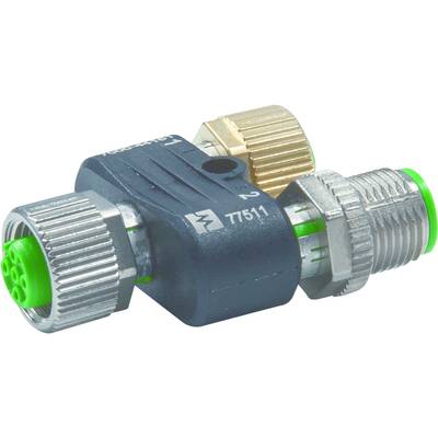 Murrelektronik 7000-44161-0000000 T-stuk Aantal polen (sensoren): 5 Stekker, recht, Stekker, recht 1 stuk(s)