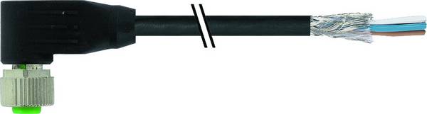 Murrelektronik 7000-13281-6030500 Sensor/actuator connector, niet geassembleerd M12 x 1 Aantal polen (sensoren): 5 Bus, haaks 5.00 m 1 stuk(s)