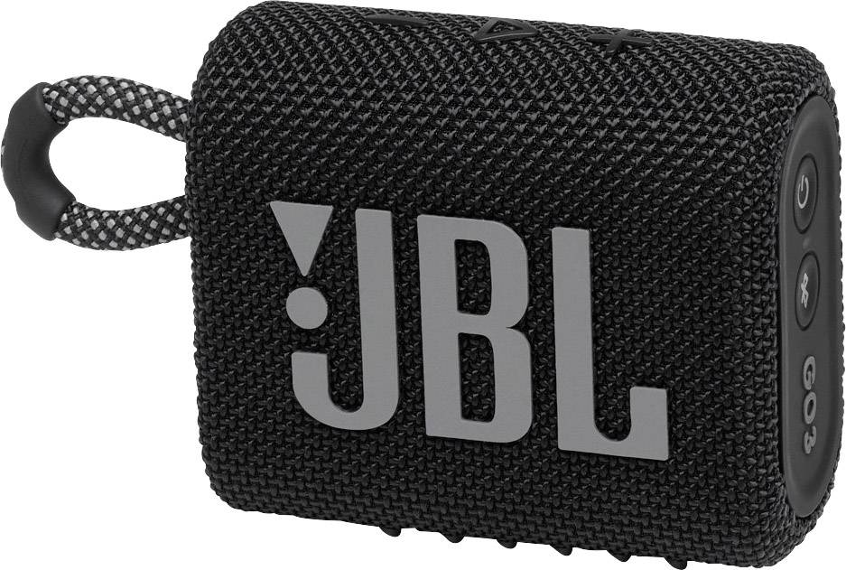 Grafiek twist Reductor JBL Go 3 Bluetooth luidspreker Waterafstotend, Stofdicht Zwart kopen ?  Conrad Electronic