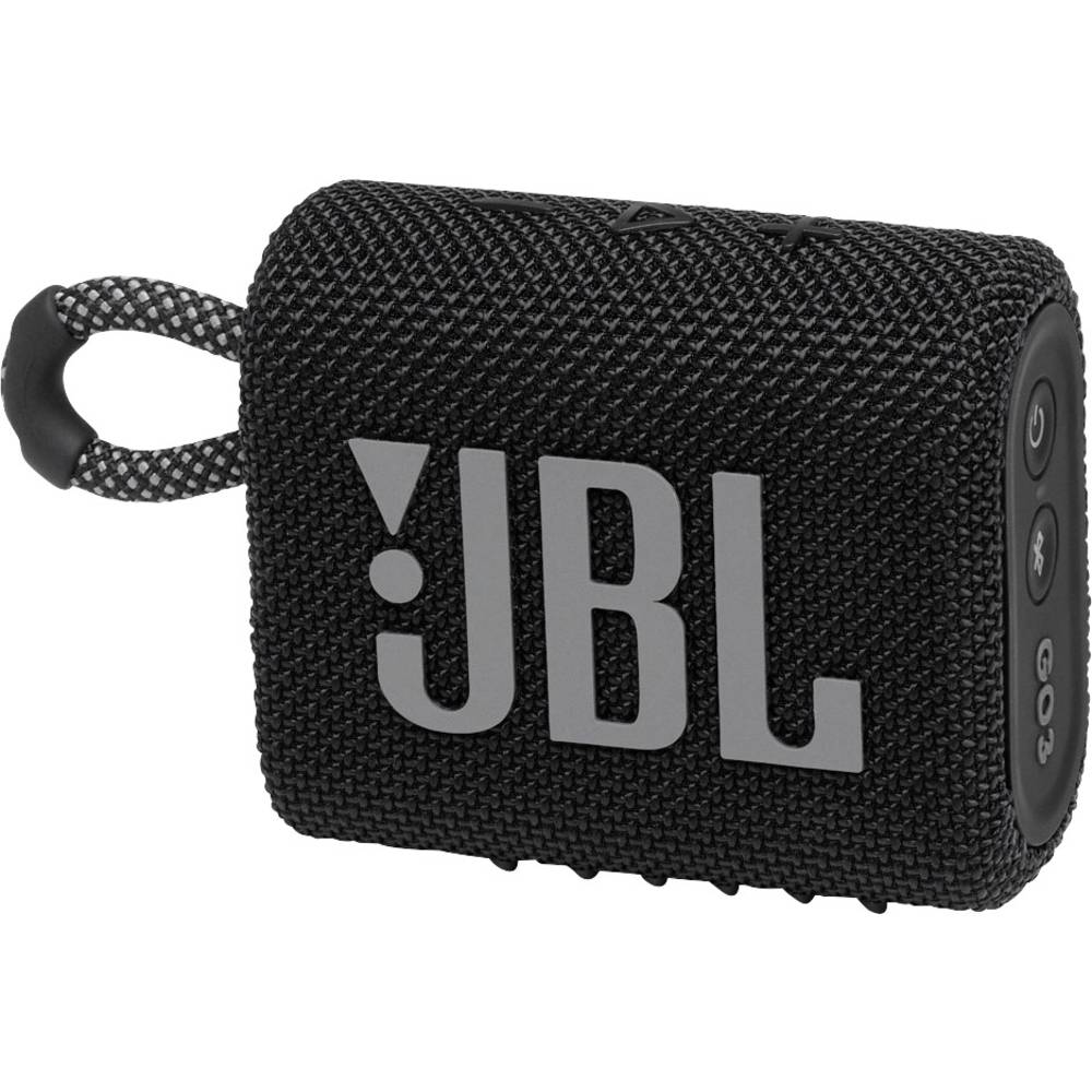 JBL Go 3 Bluetooth luidspreker Waterdicht, Stofdicht Zwart
