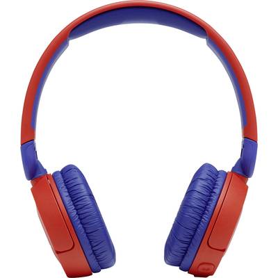 JBL JR 310 BT On Ear koptelefoon  Kinderen Bluetooth  Rood, Blauw  Vouwbaar, Volumebegrenzing, Volumeregeling