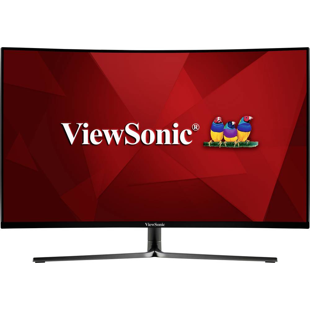 Viewsonic VX3258-2KPC-MHD Gaming monitor 80 cm (31.5 inch) Energielabel G (A - G) 2560 x 1440 Pixel QHD 1 ms HDMI, DisplayPort VA LCD