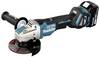 Makita DGA519RTJ DGA519RTJ Haakse accuslijper 125 mm Incl. 2 accu's, Incl. lader 18 V 5 Ah