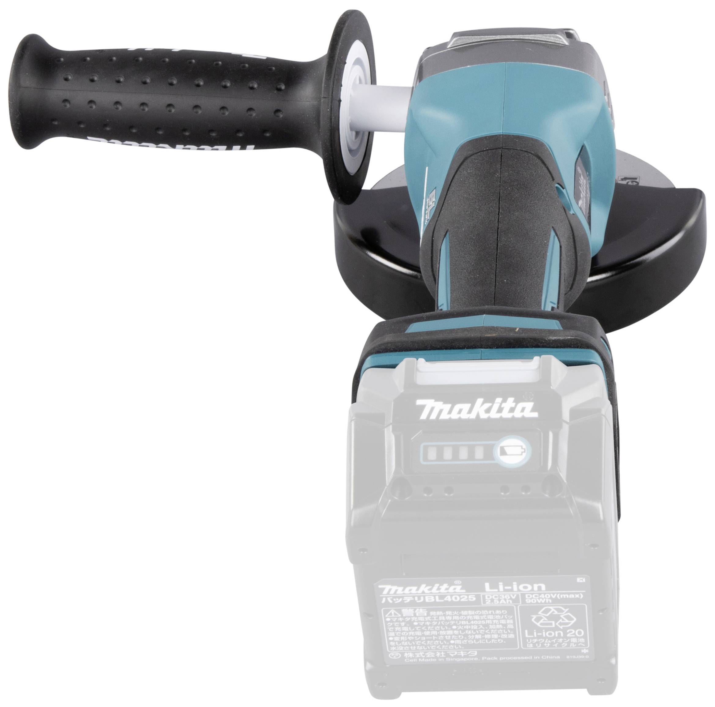 Makita GA016GZ 40 V Max Haakse slijper 125 mm-5
